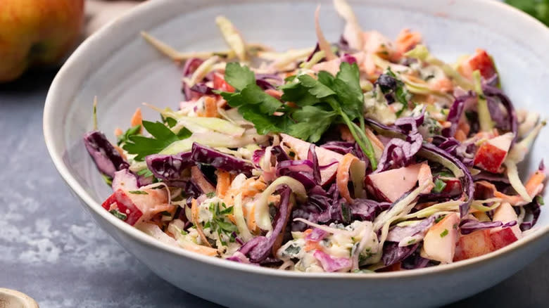 apple cabbage slaw