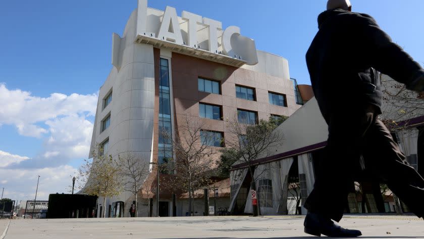 LOS ANGELES CA. FEBRUARY 21, 2018: Los Angeles Trade Technical College was photographed on February 21, 2018. This is for a story on two administrators found to have received nearly $157,000 in federal grant payments but failed to prove they earned the money. (Glenn Koenig / Los Angeles Times)