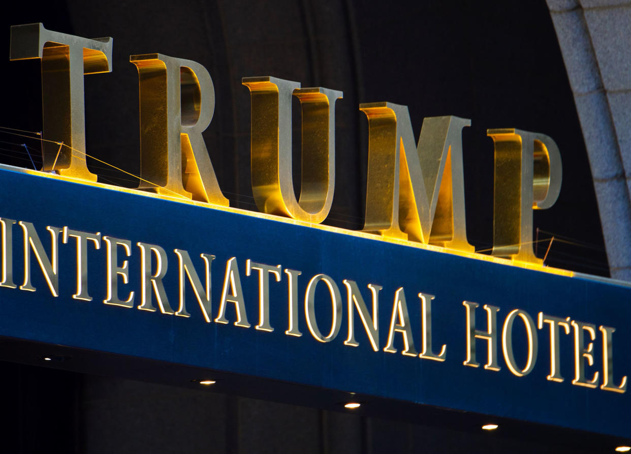 Critics have long argued the Washington-based Trump International Hotel should be considered a conflict of interest for the US President: Getty