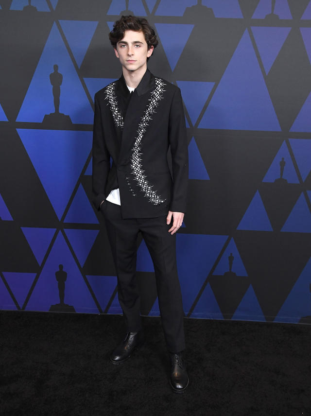 Timothee Chalamet in Louis Vuitton - 76th Annual Golden - 18