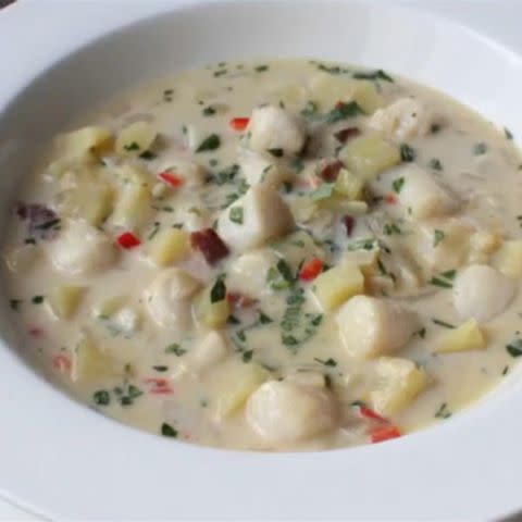 Chef John's Bay Scallop Chowder | Photo by Chef John