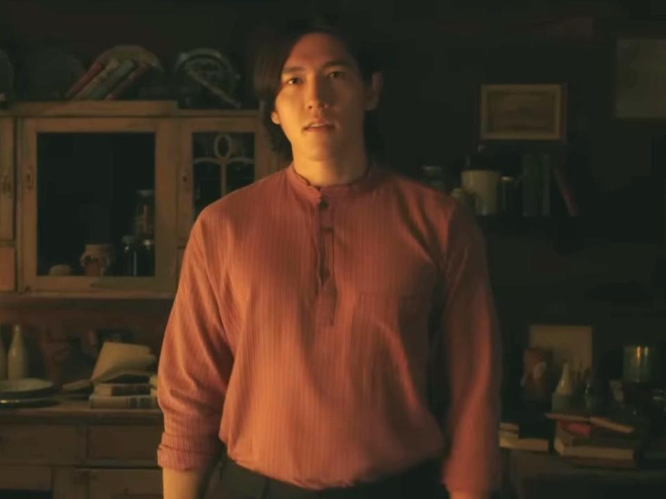 Taeok Lee in Taylor Swift's music video for "Willow.