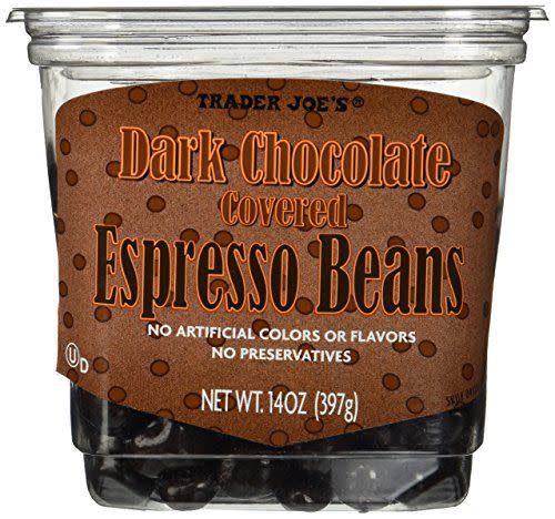 9) Chocolate Covered Espresso Beans