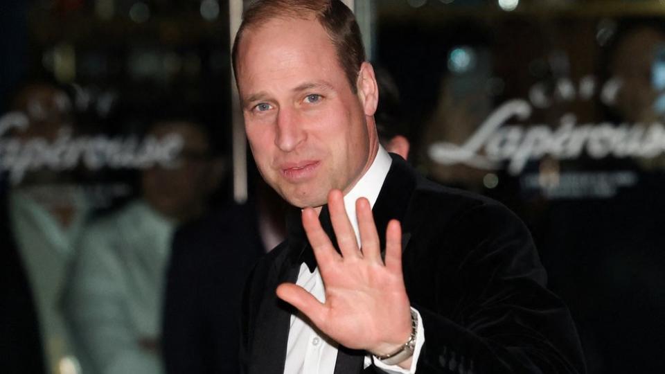 Prince William arrives at charity gala