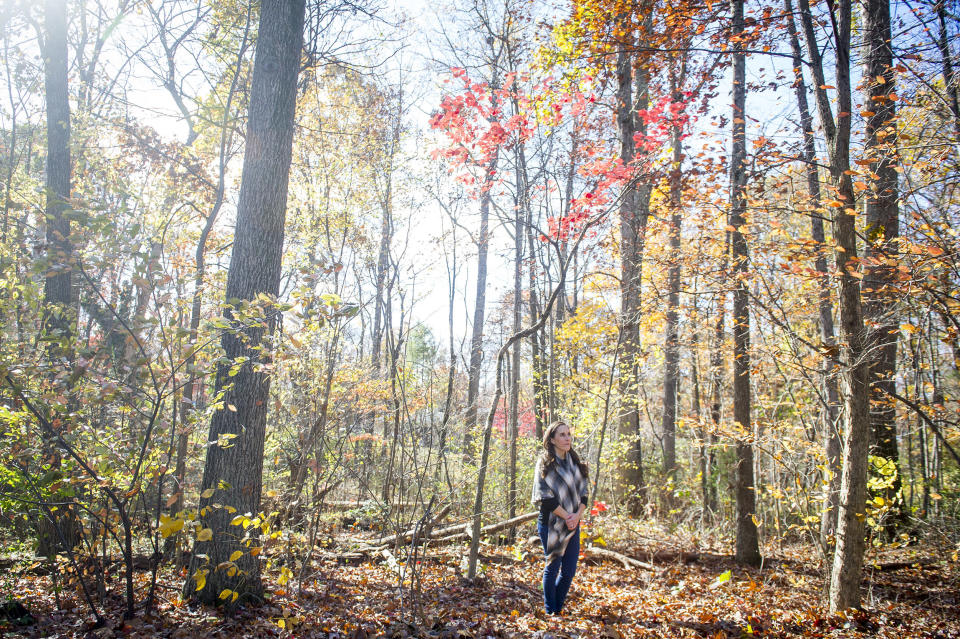 Lisa Hamp survived the 2007 Virginia Tech shooting. (Photo: Rod Lamkey Jr for HuffPost)