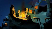 Unglaublich: Über 30 Jahre nach "The Secret of Monkey Island & Monkey Island 2: LeChuck's Revenge" erscheint am 19. September 2022 "Return to Monkey Island". Das PC- und Switch-Spiel soll zwischen Teil zwei und den weiteren, ungeliebten Fortsetzungen angesiedelt sein. Diesmal will Guybrush das wirklich das Geheimnis der Affeninsel lüften. Die Vorfreude der Community ist ebenso groß wie die emotionale Fallhöhe, die Ron Gilbert riskiert. Im Vorfeld sorgte der moderne Grafikstil bei wenigen (lauten) Fans für Unmut. (Bild: Terrible Toybox, Devolver Digital, und Lucasfilm Games )