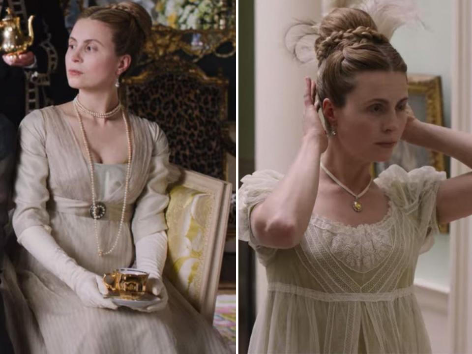 Elizabeth Elliot in Netflix's 2022 adaptation of "Persuasion."