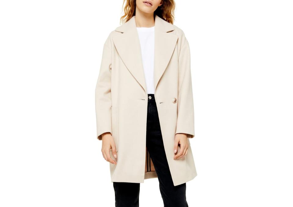 Topshop Carly Coat. (Photo: Nordstrom)