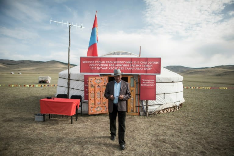 Mongolian election law stipulates that a candidate must garner at least 51 percent of the vote to secure the presidency