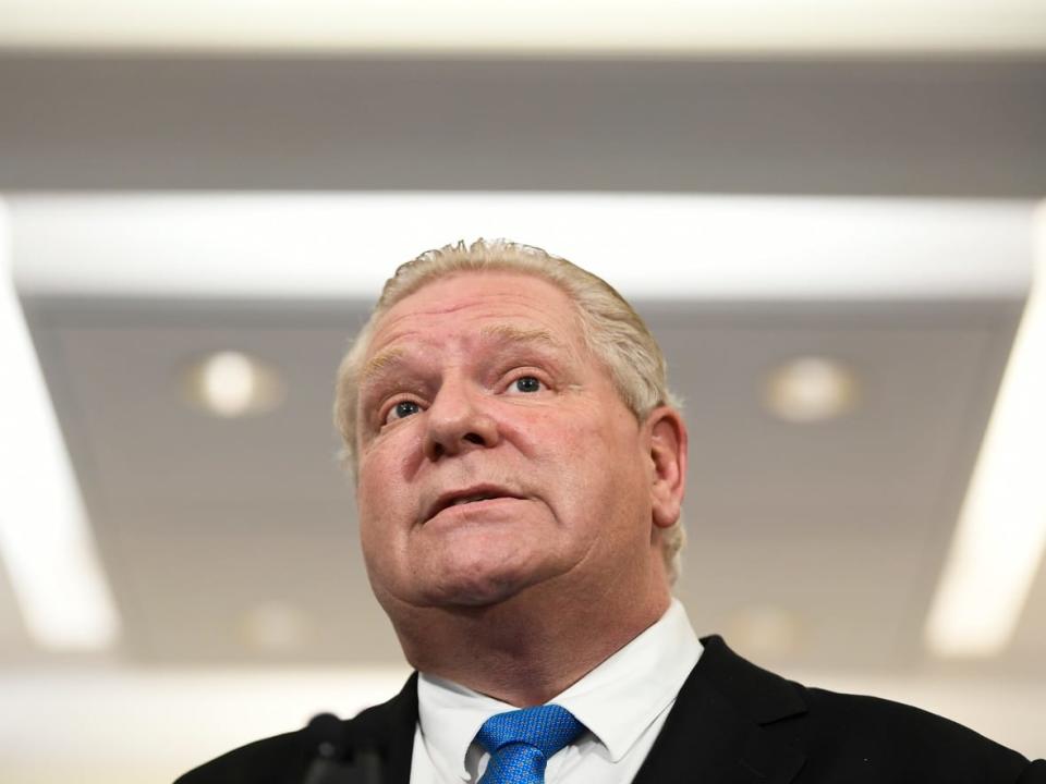 The Ontario government used its final option to prevent disclosure of PC Leader Doug Ford's mandate letters in March by seeking leave to appeal to the Supreme Court of Canada.  (Justin Tang/The Canadian Press - image credit)