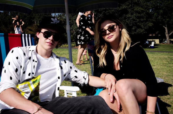 Brooklyn Beckham and Chloë Grace Moretz