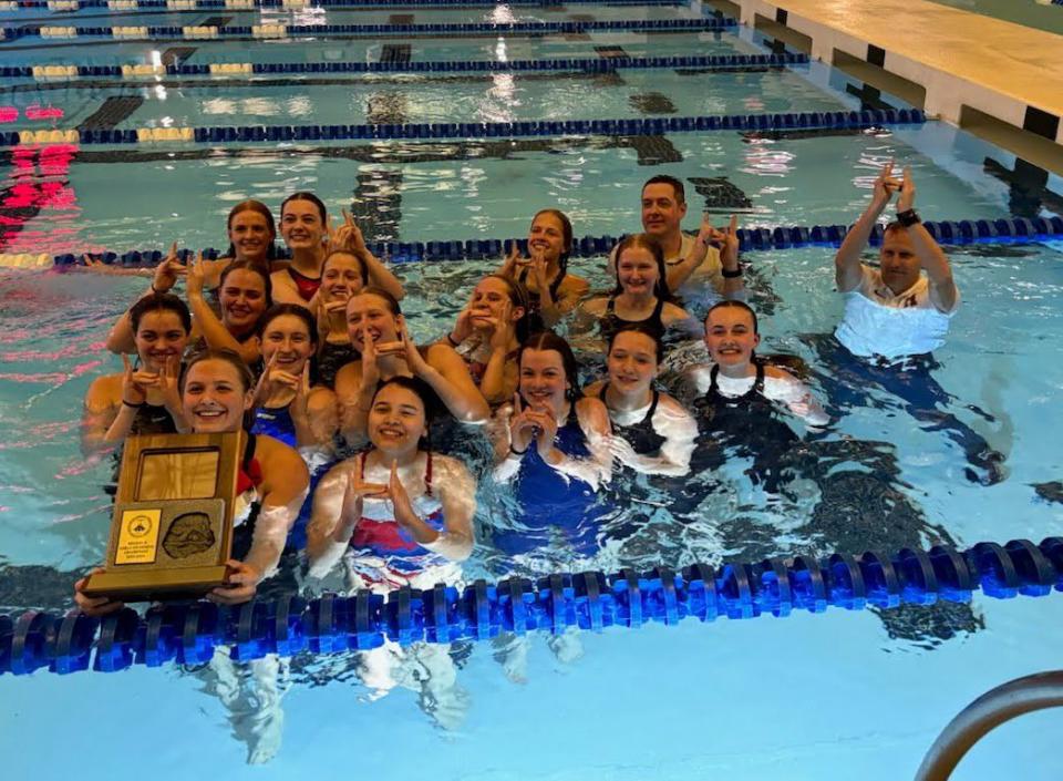 Herriman High School’s girls swim team won the Region 2 championship on Saturday. | Provided by Herriman