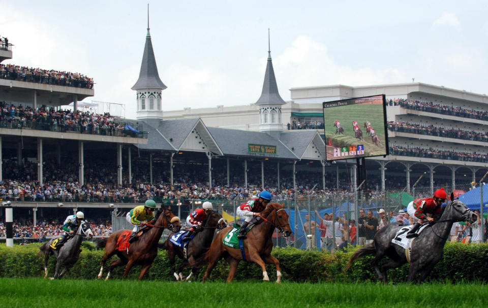 The second of the two-day Breeders’ Cup meetings gets underway at Churchill Downs at 4pm GMT