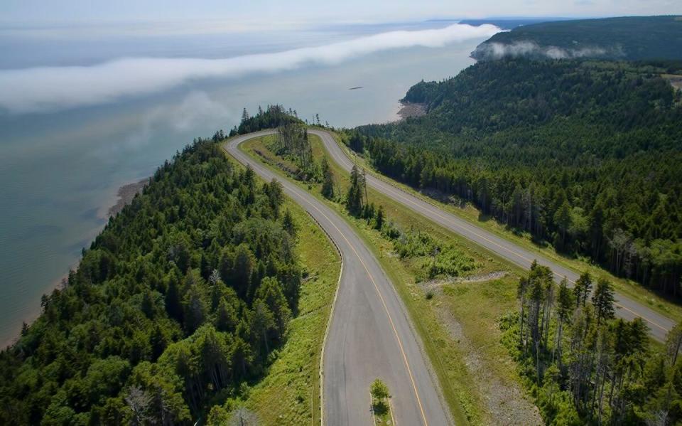 The Fundy Trail Parkway will be completed this year but the connecting links to Sussex and Fundy National Park will not be ready until 2019 and 2020.