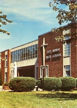 Rex Mundi High School at 3501 N. First Ave. opened in 1958 as Evansville's third Catholic high school. The last class graduated in 1972 and the school closed due to dwindling attendance. 