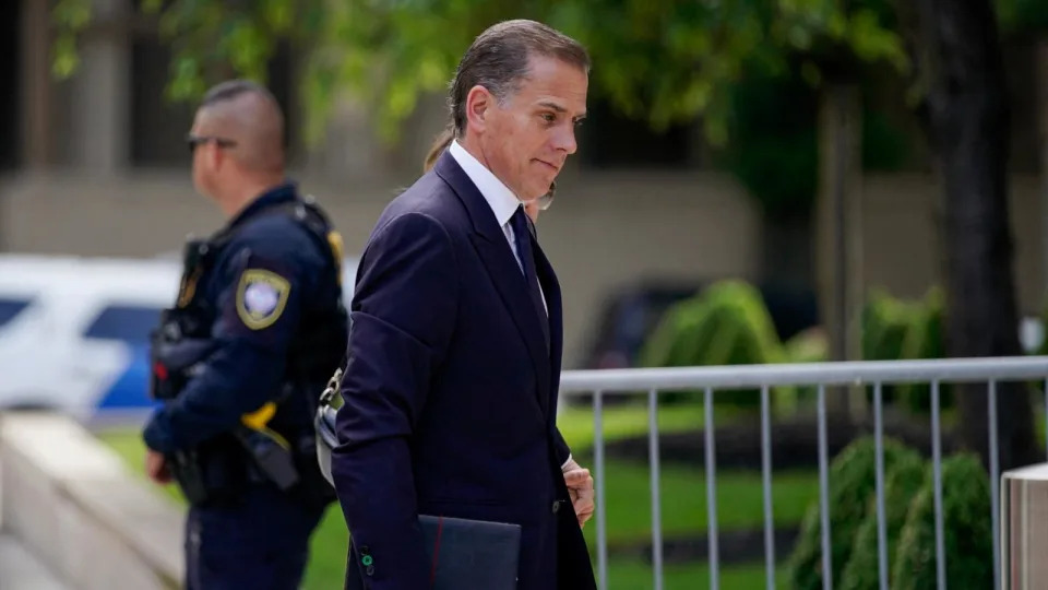 PHOTO: Hunter Biden, son of President Joe Biden, arrives at the federal court during the opening day of his trial on criminal gun charges in Wilmington, Del., June 3, 2024. (Eduardo Munoz/Reuters)