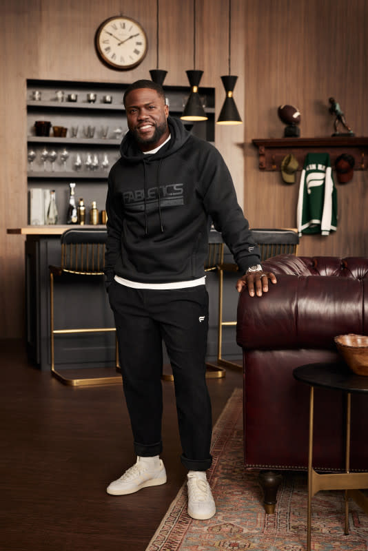 Kevin Hart wears a selection from his new Fabletics Men's Wear line.<p>Courtesy Image</p>