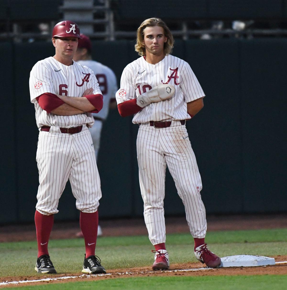 Alabama Baseball on X: B3  💣⏰ JIMMY! Jarvis sends one to the  @BamaRightField for his first career homer 💪 4-0 Alabama #RollTide   / X