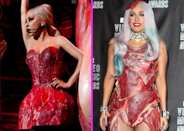 The designer who got Lady Gaga out of her meat dress