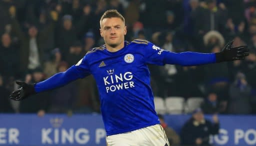 Jamie Vardy has scored 16 goals in 16 Premier League matches