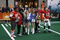 <p>There's nothing quite like seeing Carrie Underwood — er, correction, <strong>Hoda Kotb</strong> dressed up as Carrie Underwood — belting out the <em>Sunday Night Football</em> song. This year, the <em>Today</em> show crew honored all things football with their costumes. Besides Hoda, we saw some of the NFL's biggest stars — that is, <strong>Craig Melvin</strong> as Patrick Mahomes, <strong>Willie Geist</strong> as Tom Brady, and <strong>Carson Daly</strong> as Rob Gronkowski. We also saw some of the most iconic Super Bowl halftime performers thanks to <strong>Al Roker</strong> dressing up as The Weeknd and <strong>Sheinelle Jones</strong> showing us her Bruno Mars-inspired moves. Finally, we saw <strong>Jenna Bush Hager</strong> and <strong>Savannah Guthrie</strong> do a fun routine as Dallas Cowboys cheerleaders. All in all, you absolutely must <a href="https://www.today.com/video/today-s-halloween-extravaganza-brings-football-fright-in-america-124901957989" rel="nofollow noopener" target="_blank" data-ylk="slk:see how the Today show team introduced their fun costumes;elm:context_link;itc:0;sec:content-canvas" class="link ">see how the <em>Today</em> show team introduced their fun costumes</a> this year — so much effort and it was well worth it! </p>