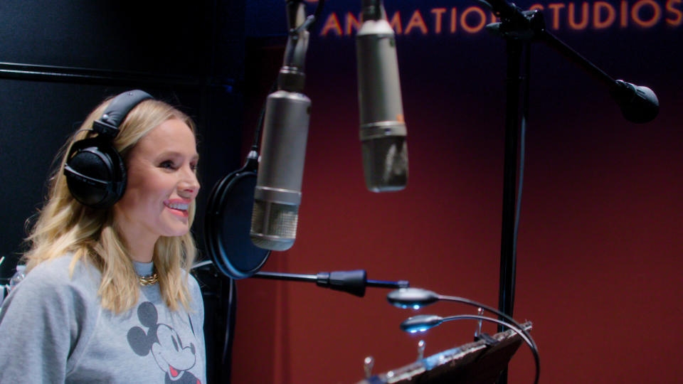 Kristen Bell voicing Anna. Image: Walt Disney Animation Studios