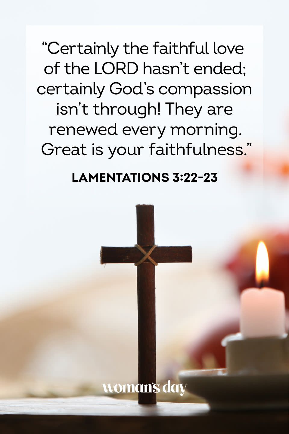 Lamentations 3:22-23