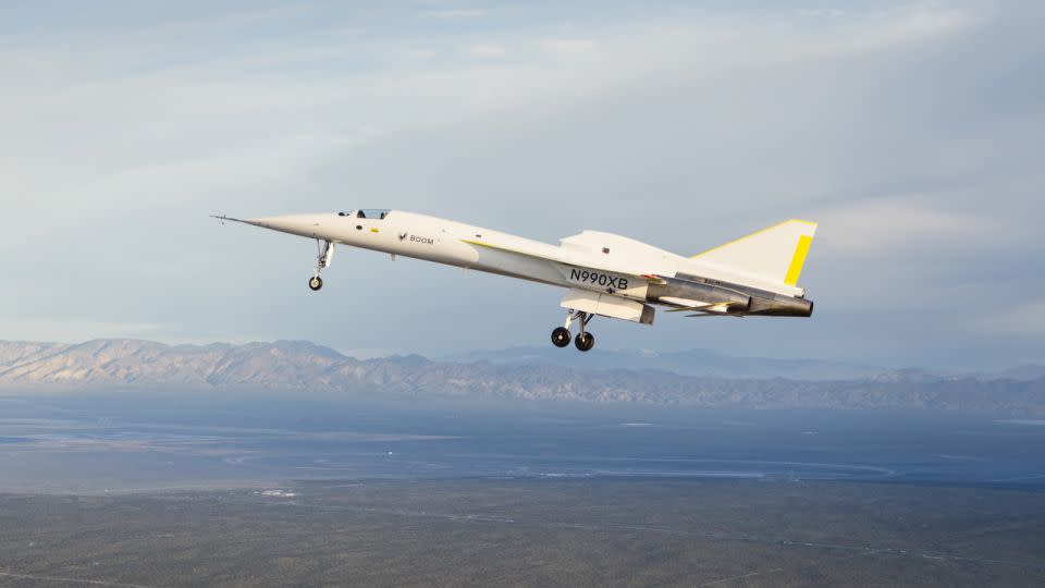 XB-1 made its maiden flight in Mojave, California. - Courtesy Boom Supersonic