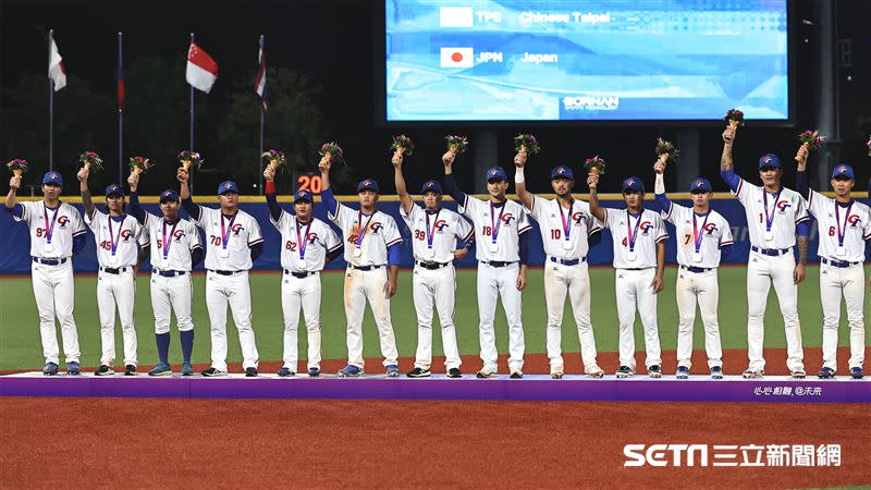 杭州亞運棒球項目，台灣隊繼2014年仁川亞運後，再次收下銀牌。（資料圖／記者劉彥池攝影）