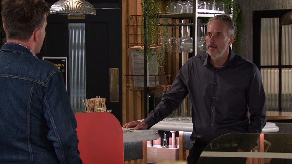 Monday, October 12: Ray has bad news for Scott