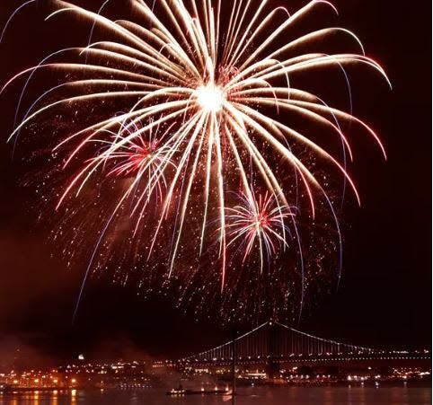 Fireworks will light up South Jersey's skies to celebrate America's independence Day - just not on the same day.