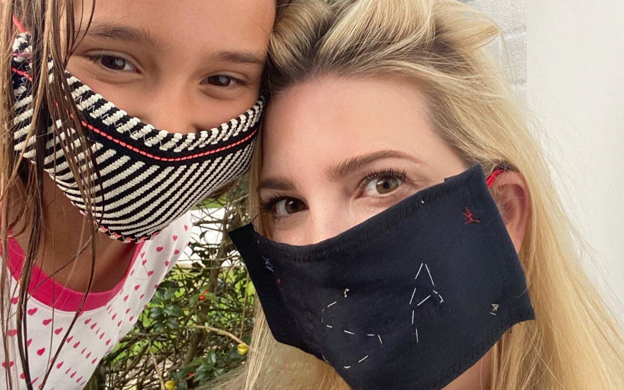 How to protect your skin while wearing a face mask - IvankaTrump/Twitter