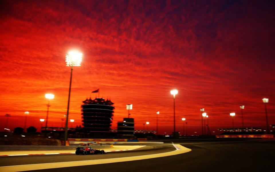 SAKHIR, BAHRAIN - APRIL 01: Carlos Sainz of Spain drives the (55) Scuderia Toro Rosso STR11 Ferrari 059/5 turbo on track during practice for the Bahrain Formula One Grand Prix at Bahrain International Circuit on April 1, 2016 in Sakhir, Bahrain. (Photo by Clive Mason/Getty Images) - Credit: Clive Mason/Getty 