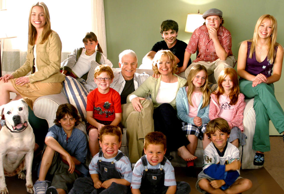 The family in "Cheaper by the Dozen"