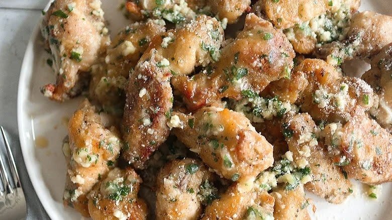 Baked Garlic Parmesan Wings