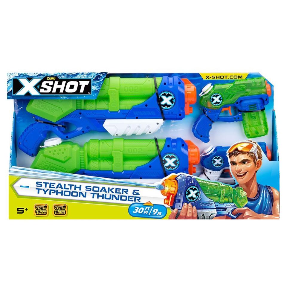 4) X-Shot Water Blaster Value Pack (Set of 4)