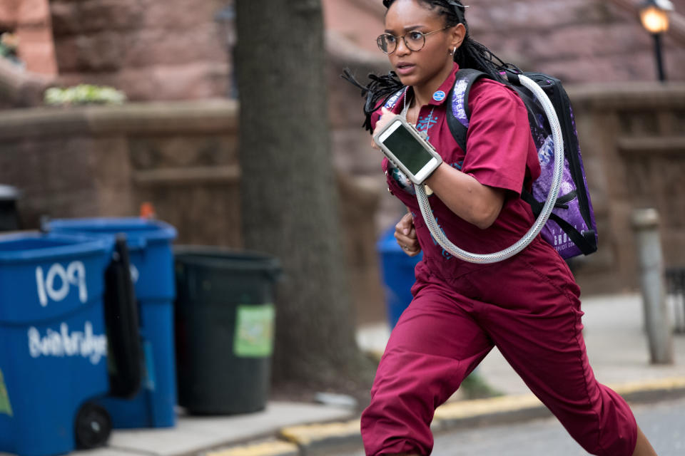 Eden Duncan-Smith is on a mission to save her brother in Netflix's "See You Yesterday." (Photo: Linda Kallerus/Netflix)