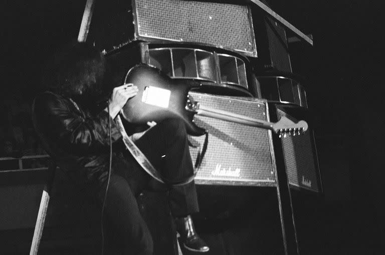 Ritchie Blackmore en un recital en Japón, 1972