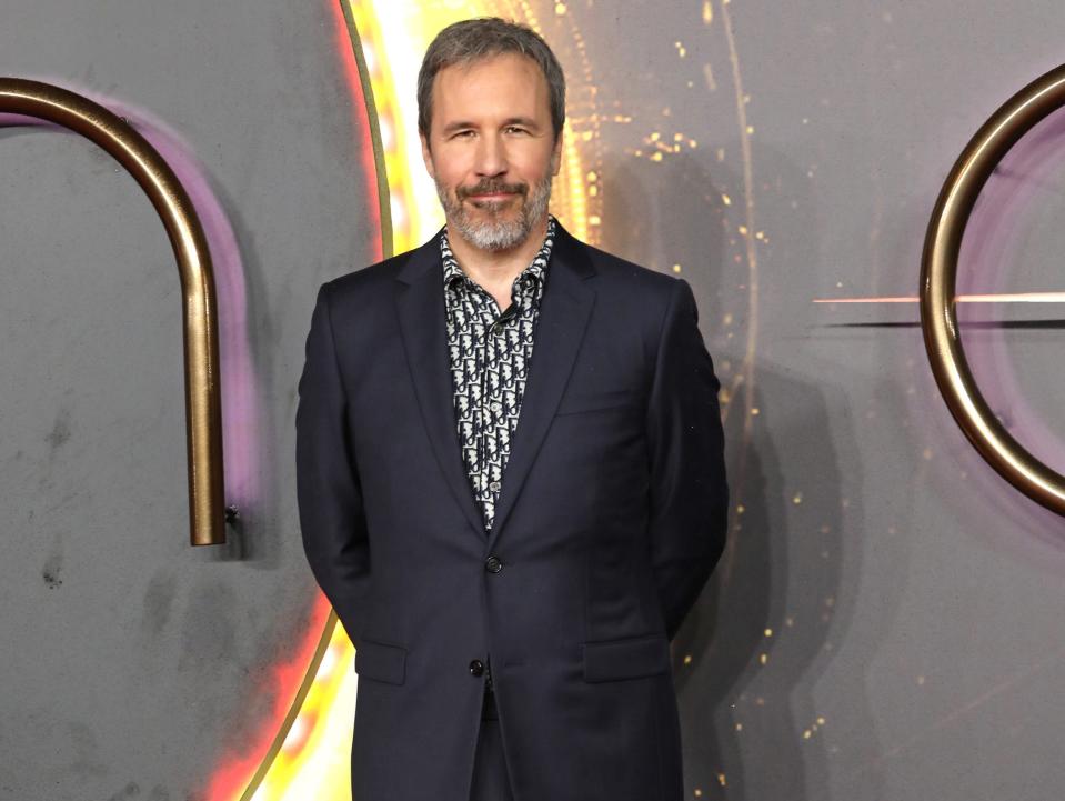 Denis Villeneuve at the London premiere of "Dune."