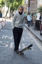 <p>We love this preppy look (complete with skateboard). [Photo: Yahoo Style UK/Sabrina Carder] </p>