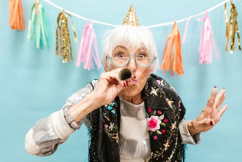   <span class="attribution"><a class="link " href="https://www.pexels.com/photo/elderly-woman-blowing-a-party-horn-7867916/" rel="nofollow noopener" target="_blank" data-ylk="slk:pexels/rdne stock project;elm:context_link;itc:0;sec:content-canvas">pexels/rdne stock project</a></span>