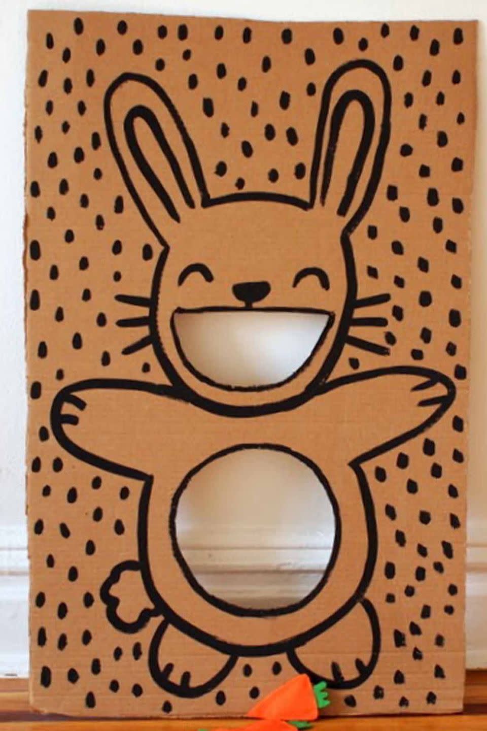 Easter Bunny Bean Bag Toss