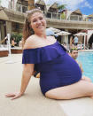 Christine’s daughter Mykelti Padron (née Brown) was all smiles while relaxing by the pool in a cute one-piece in September 2022. “Here’s 29 weeks pregnant with twins. Honestly not fun. Both boys move so much and all over the place,” she captioned the Instagram photo, adding, “And moving is getting hard and sometimes painful. But they’re almost here so that’s the positive side. The boys are doing well and healthy. Growing strong.” She and husband Tony Padron welcomed twins Archer and Ace in November that same year.