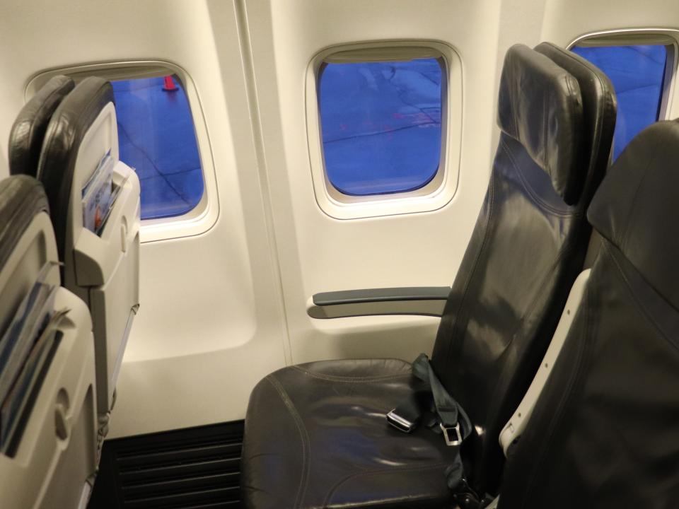 Alaska Airlines Window Seat