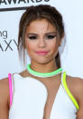 Selena Gomez sported a pretty pink pout at the <a href="http://uk.lifestyle.yahoo.com/photos/billboard-awards-2013-best-and-worst-dressed-list-slideshow/" data-ylk="slk:Billboard Music Awards;elm:context_link;itc:0;sec:content-canvas;outcm:mb_qualified_link;_E:mb_qualified_link;ct:story;" class="link  yahoo-link">Billboard Music Awards</a>.<br><br>[Rex]