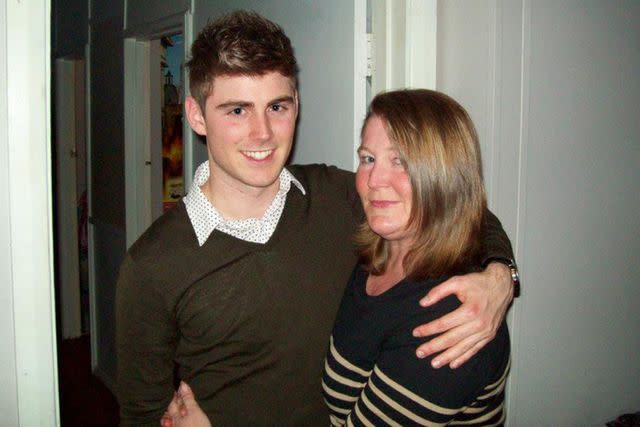 <p>Courtesy Jake Bley</p> Jake Bley and mom Nicki