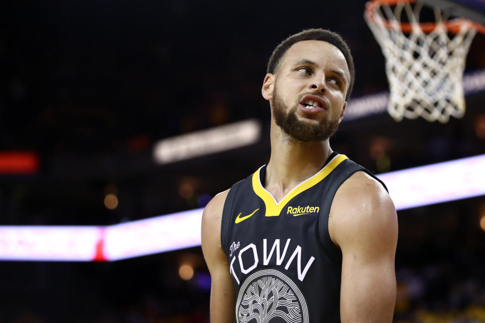 Did Stephen Curry play his final game at Oracle Arena on Friday? (Getty)