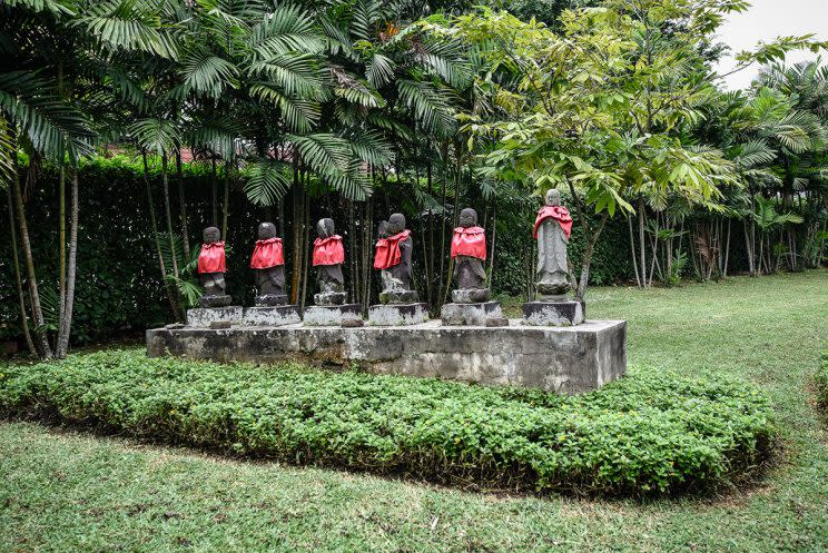 The Japanese Cemetery Park contains the remains of Japanese civilians, prostitutes, soldiers and war criminals. Photo: Bryan Huang/Yahoo News Singapore