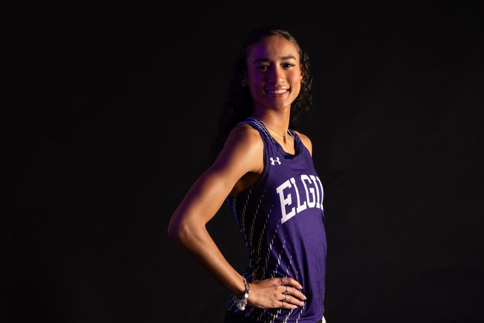 Playing soccer and competing in track and field have taught Elgin junior Kailyn Cook about sportsmanship, she said. She strikes up conversations with opponents in nearly every competition she takes part in.