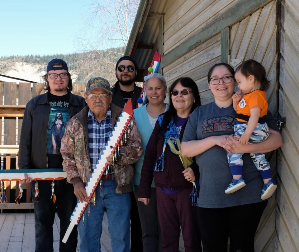 The Trʼondëk Hwëchʼin First Nation's Hän Singers have just finished recording their first studio album. The 10-track album, all recorded in the Hän language,  will be released in July.  